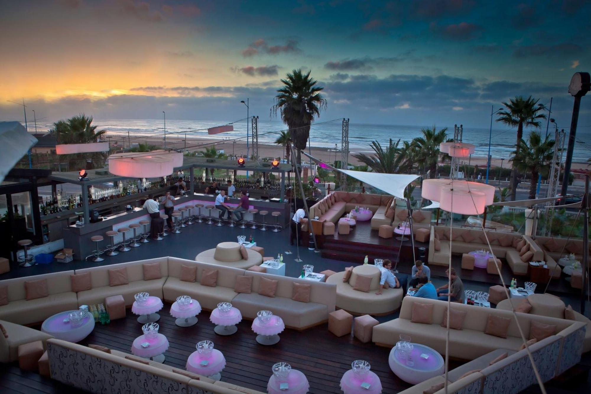 Villa Blanca Urban Hotel Casablanca Restoran gambar